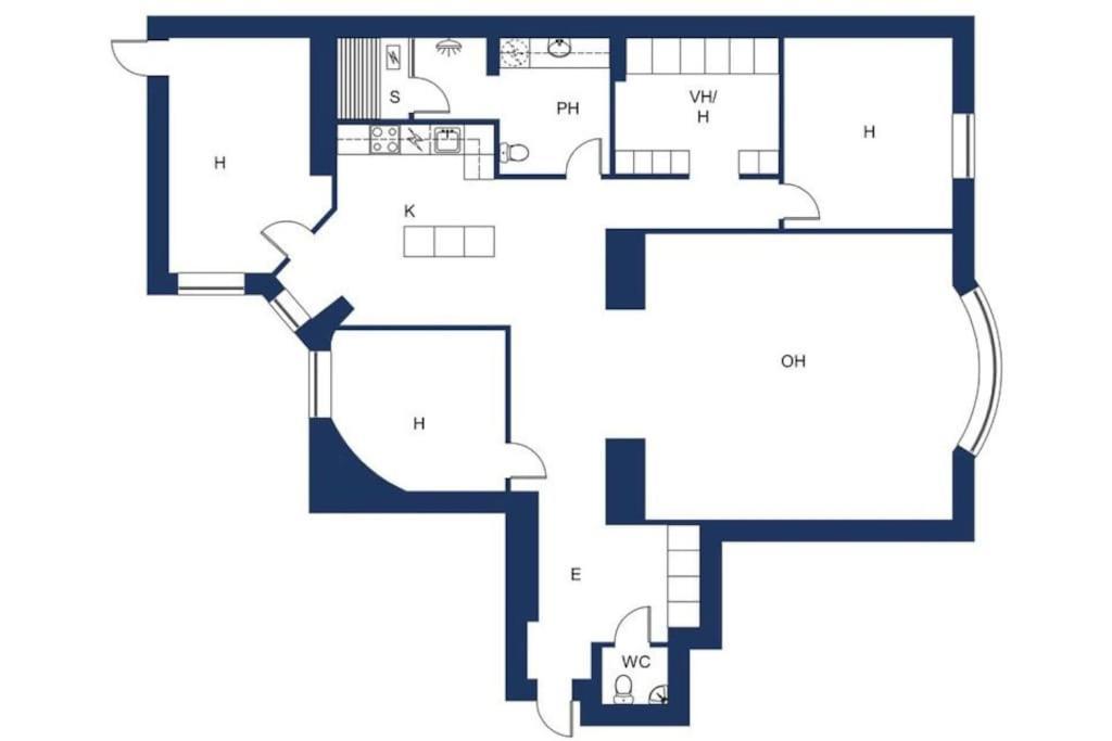 2Ndhomes Stunning 126 M2 3Br Apartment With Sauna In Helsinki City Center 外观 照片
